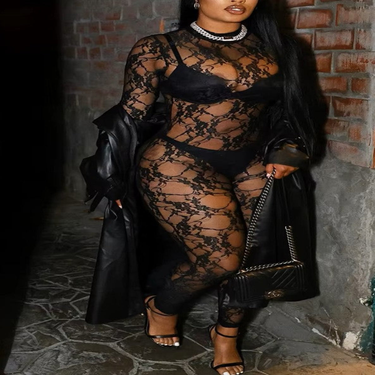 Sexy Lace Jumpsuit